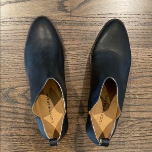 Lucky Brand Black Booties size 8.5